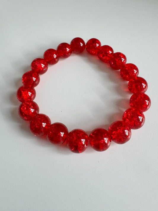 Bracelet - crystal red