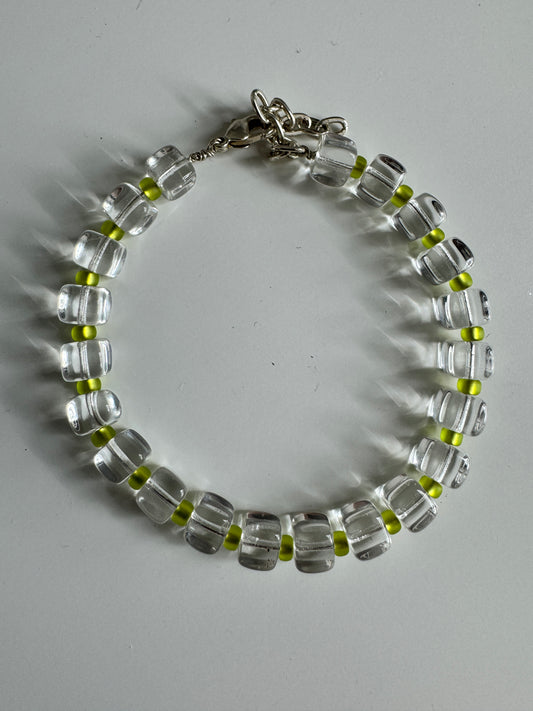 Bracelet - clear/green